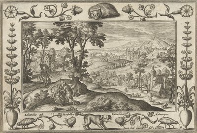 Juda und Tamar von Adriaen Collaert