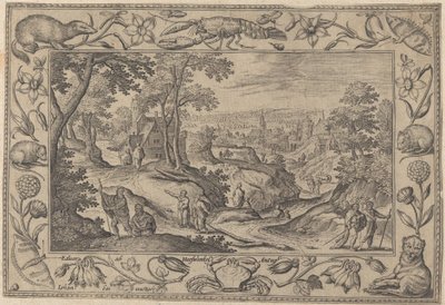 Die Aussendung der Apostel, ca. 1584 von Adriaen Collaert