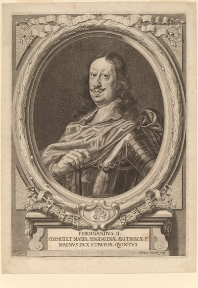 Ferdinando II, Großherzog der Toskana von Adriaen Haelwegh