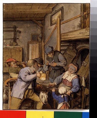 In einer Taverne von Adriaen Jansz. van Ostade