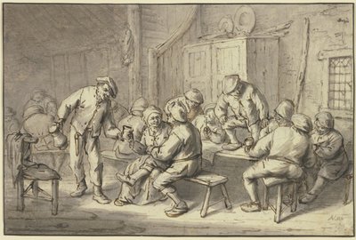 Bauernschänke von Adriaen van Ostade