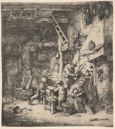 Die Familie von Adriaen van Ostade