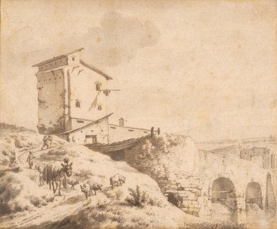 Italienische Landschaft von Adriaen van de Velde