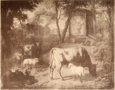 Landschaft mit Vieh von Adriaen van de Velde
