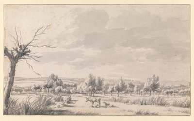 Weite Landschaft mit Vieh von Adriaen van de Velde