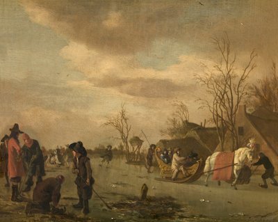 Wintervergnügen von Adriaen van de Velde