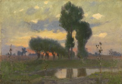 Abend auf der Ebene von Adrian Scott Stokes
