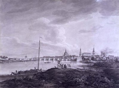 Ansicht von Dresden, ca. 1788 von Adrian Zingg