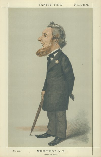 Sir Sydney Hedley Waterlow von Adriano Cecioni