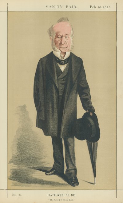 Der ehrenwerte Spencer Horatio Walpole von Adriano Cecioni