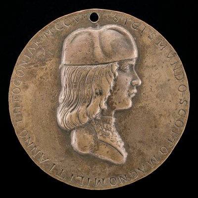Porträt eines Jungen, wahrscheinlich 1488-1499 von Adriano Fiorentino