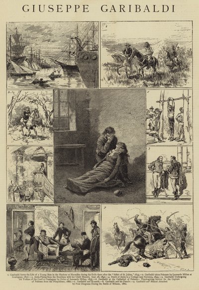 Giuseppe Garibaldi von Adrien Emmanuel Marie