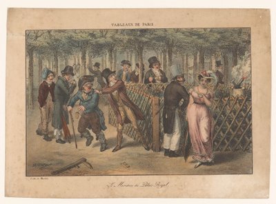 Sonnenuhr des Palais-Royal (Pariser Szenen) von Adrien Victor Auger