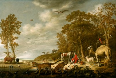Orpheus spielt für die Tiere von Aelbert Cuyp