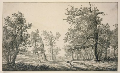 Pfad durch einen Eichenwald von Aelbert Cuyp