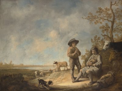 Pfeifende Hirten, ca. 1643-44 von Aelbert Cuyp