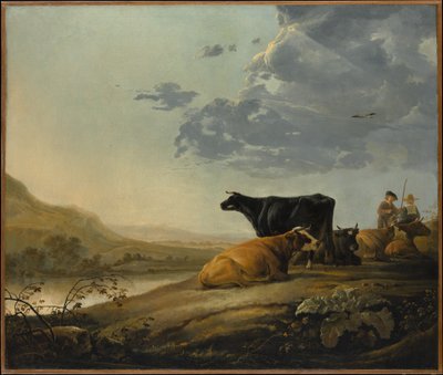 Junge Hirten mit Kühen von Aelbert Cuyp