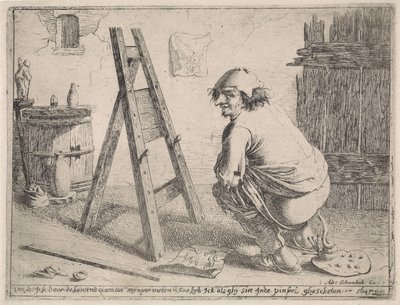 Der scheißende Künstler von Aert van Waes