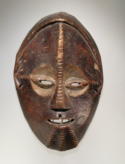 Maske, Ngbaka-Kultur, aus der Demokratischen Republik Kongo von African