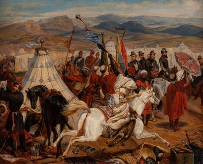 Horace Vernet (Kreis) Schlacht von Isly von after Horace Vernet