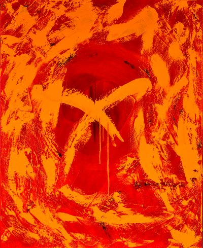 Rot 1, 2014 von Agnes Girardon