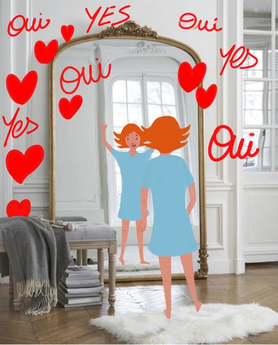 JA OUI, 2023 von Agnes Girardon