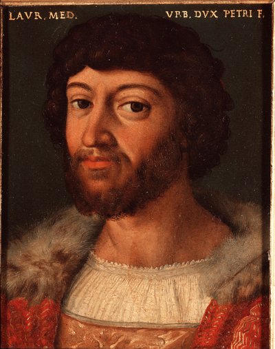 Porträt von Laurent II. von Medici (Lorenzo di Piero de