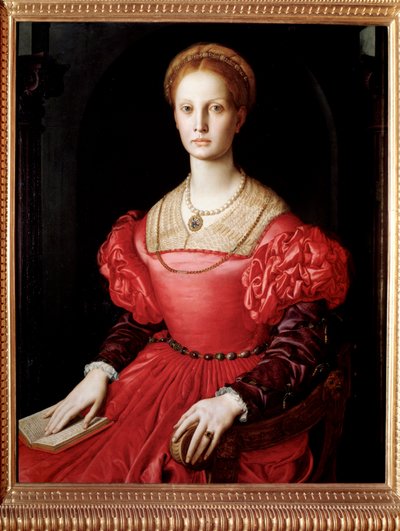 Porträt von Lucrezia Panciatichi, Ehefrau von Bartolomeo Panciatichi von Agnolo di Cosimo Bronzino