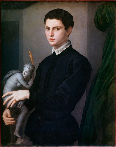 Porträt eines Bildhauers von Agnolo Bronzino