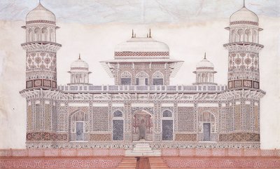 Das Grab des Itmad-ud-daula, ca. 1815 von Agra School
