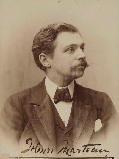 Porträt des Geigers und Komponisten Henri Marteau 1874-1934, 1898 von Aime Dupont