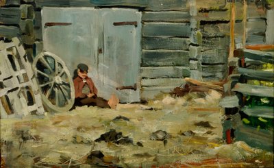 Im Sonnenschein von Akseli Gallen-Kallela