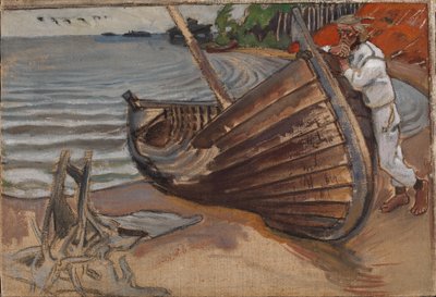 Das klagende Boot von Akseli Gallen-Kallela