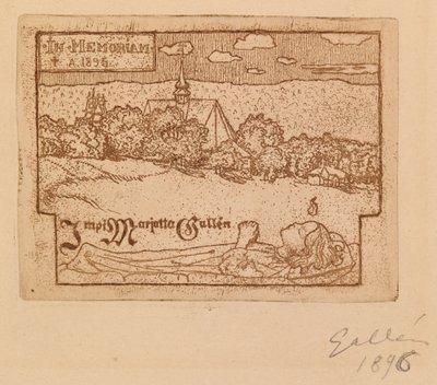 Ohne Titel von Akseli Gallen-Kallela