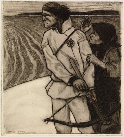Rache des Joukahainen von Akseli Gallen-Kallela