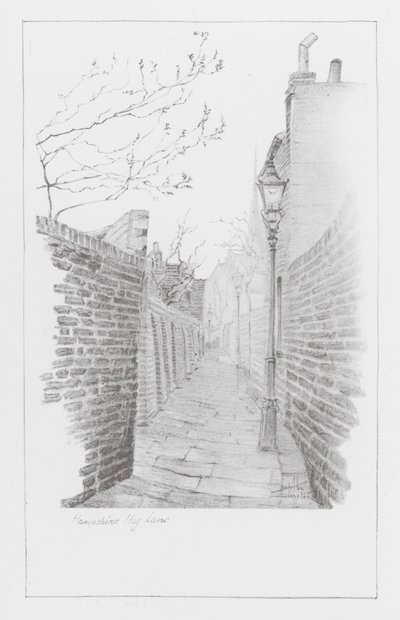 Londoner Gassen: Hampshire Hog Lane von Alan Stapleton