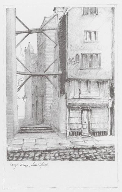 Londoner Gassen: Long Lane, Smithfield von Alan Stapleton