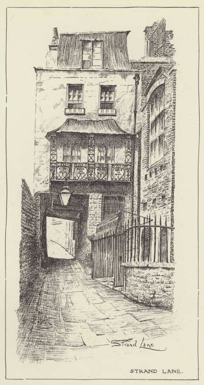 Strand Lane von Alan Stapleton
