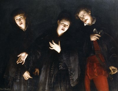 Drei Sänger von Albert Alexander Paul Rouffio