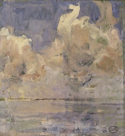 Wolken über dem Meer von Albert Baertsoen