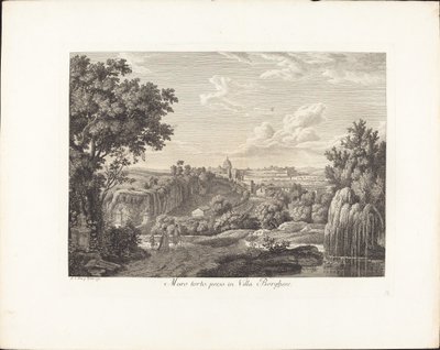 Muro Torto, in der Villa Borghese aufgenommen von Albert Christoph Dies
