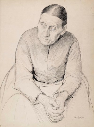 Alte Bäuerin von Albert Edelfelt