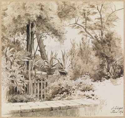 Park in Rom von Albert Edelfelt