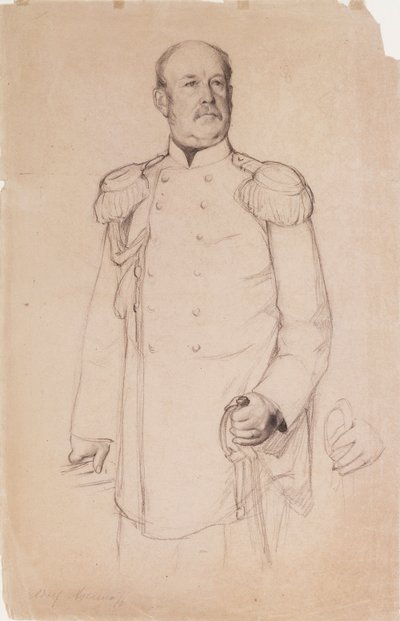 Porträt von General Adolf Aminoff von Albert Edelfelt