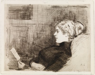 Porträt von Marie Hagelstam (von Heiroth) von Albert Edelfelt