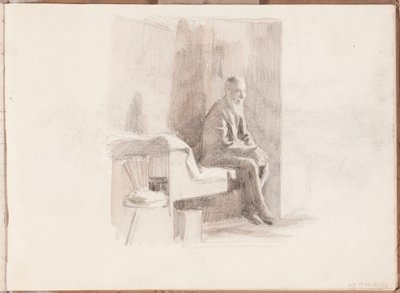 Ohne Titel von Albert Edelfelt