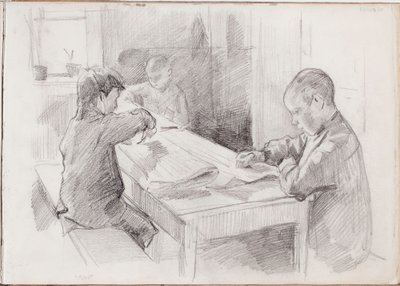 Ohne Titel von Albert Edelfelt