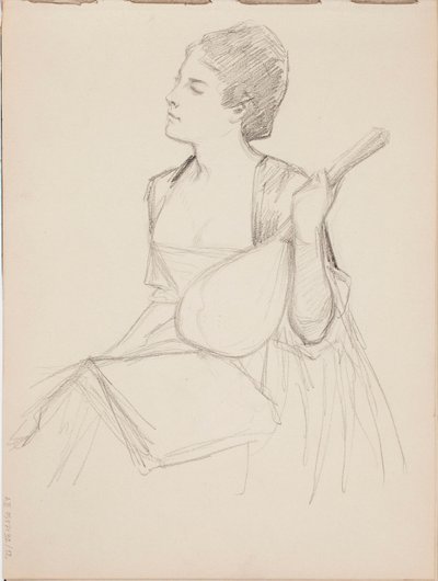 Ohne Titel von Albert Edelfelt