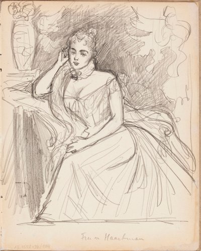 Ohne Titel von Albert Edelfelt