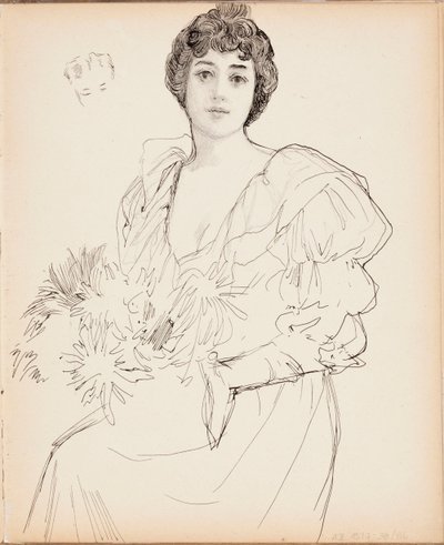 Ohne Titel von Albert Edelfelt
